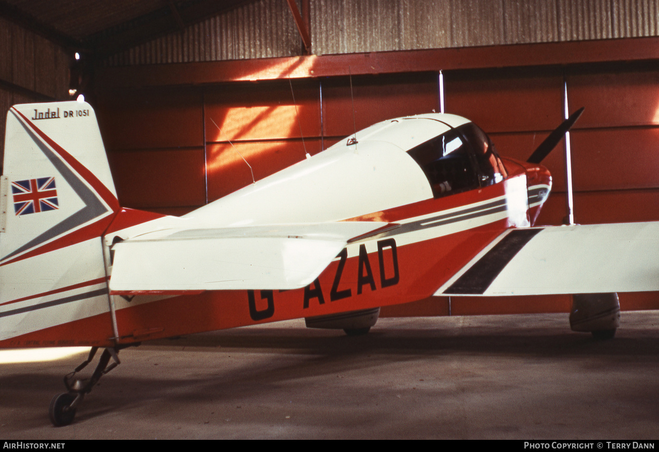 Aircraft Photo of G-AZAD | CEA DR-1051 Sicile | AirHistory.net #514083