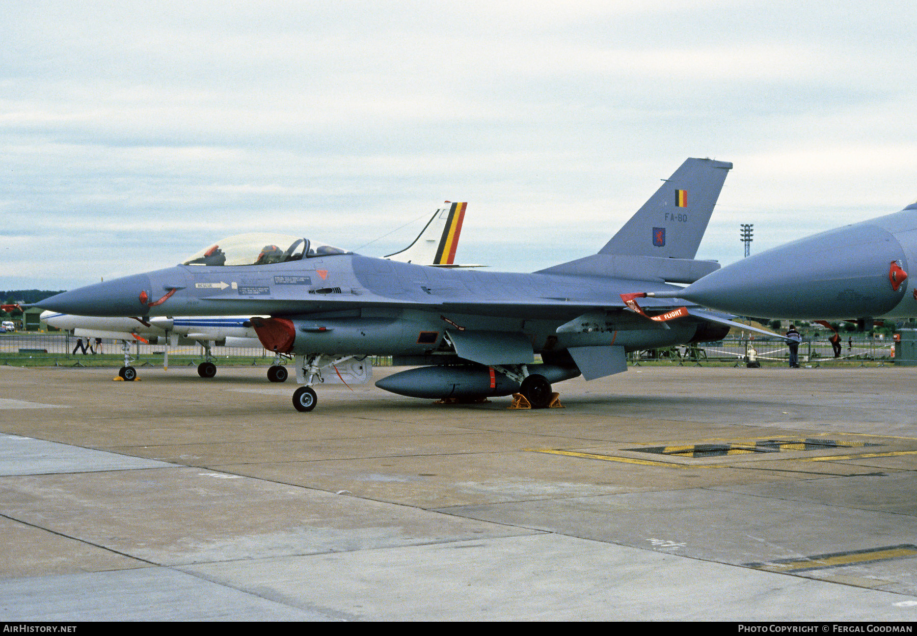 Aircraft Photo of FA-80 | General Dynamics F-16A Fighting Falcon | Belgium - Air Force | AirHistory.net #514089