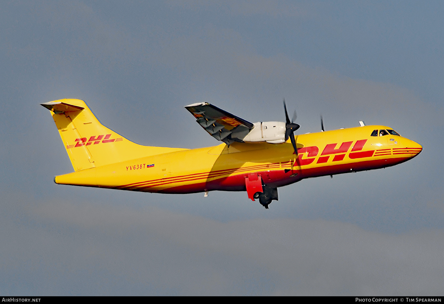 Aircraft Photo of YV-638T | ATR ATR-42-300/F | DHL International | AirHistory.net #514090