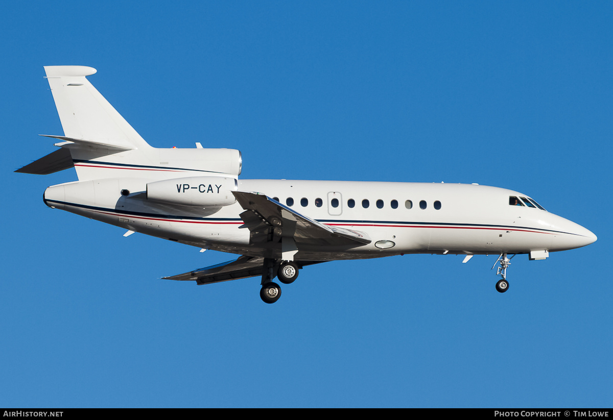 Aircraft Photo of VP-CAY | Dassault Falcon 900B | AirHistory.net #514101