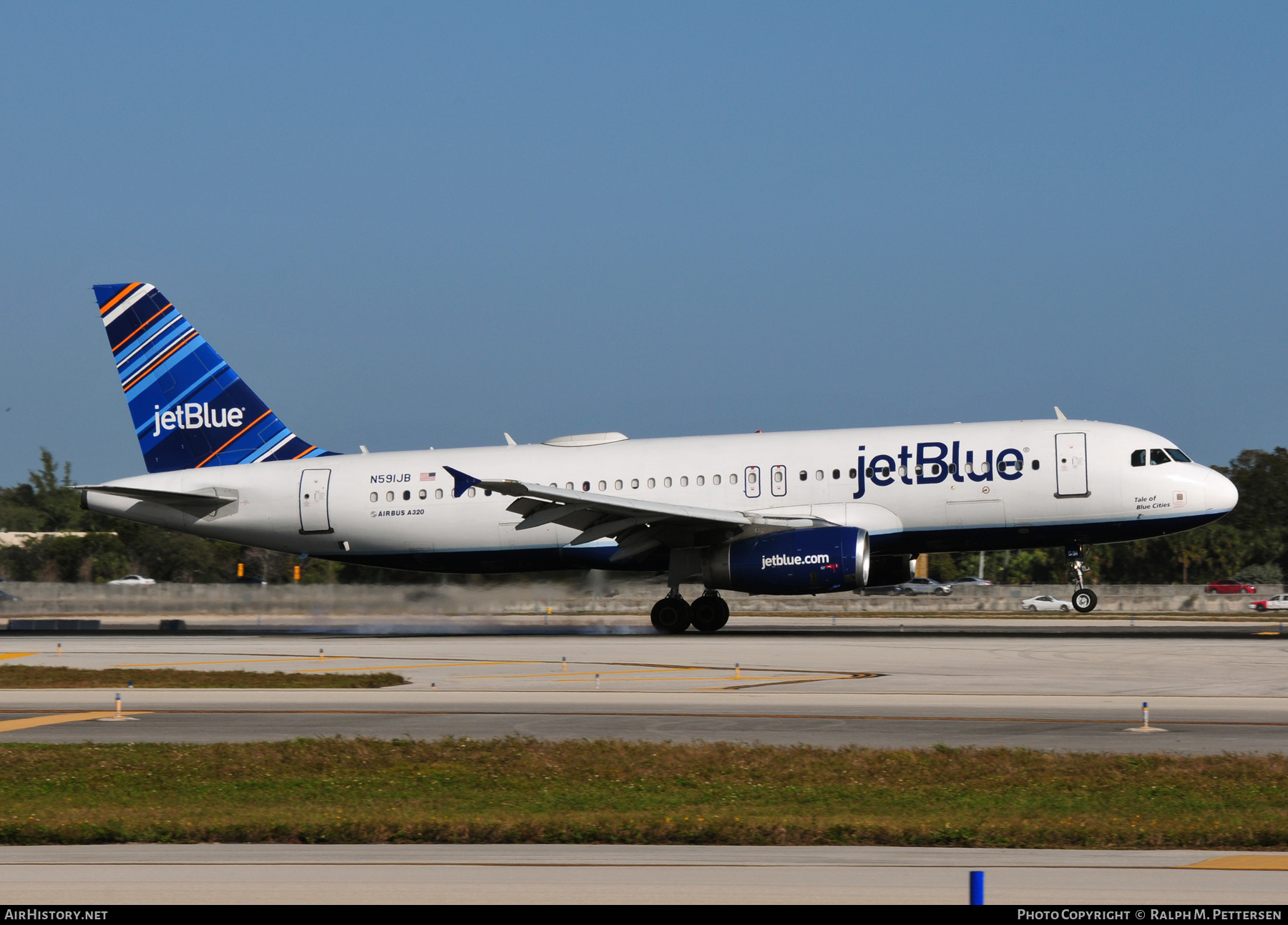 Aircraft Photo of N591JB | Airbus A320-232 | JetBlue Airways | AirHistory.net #514102