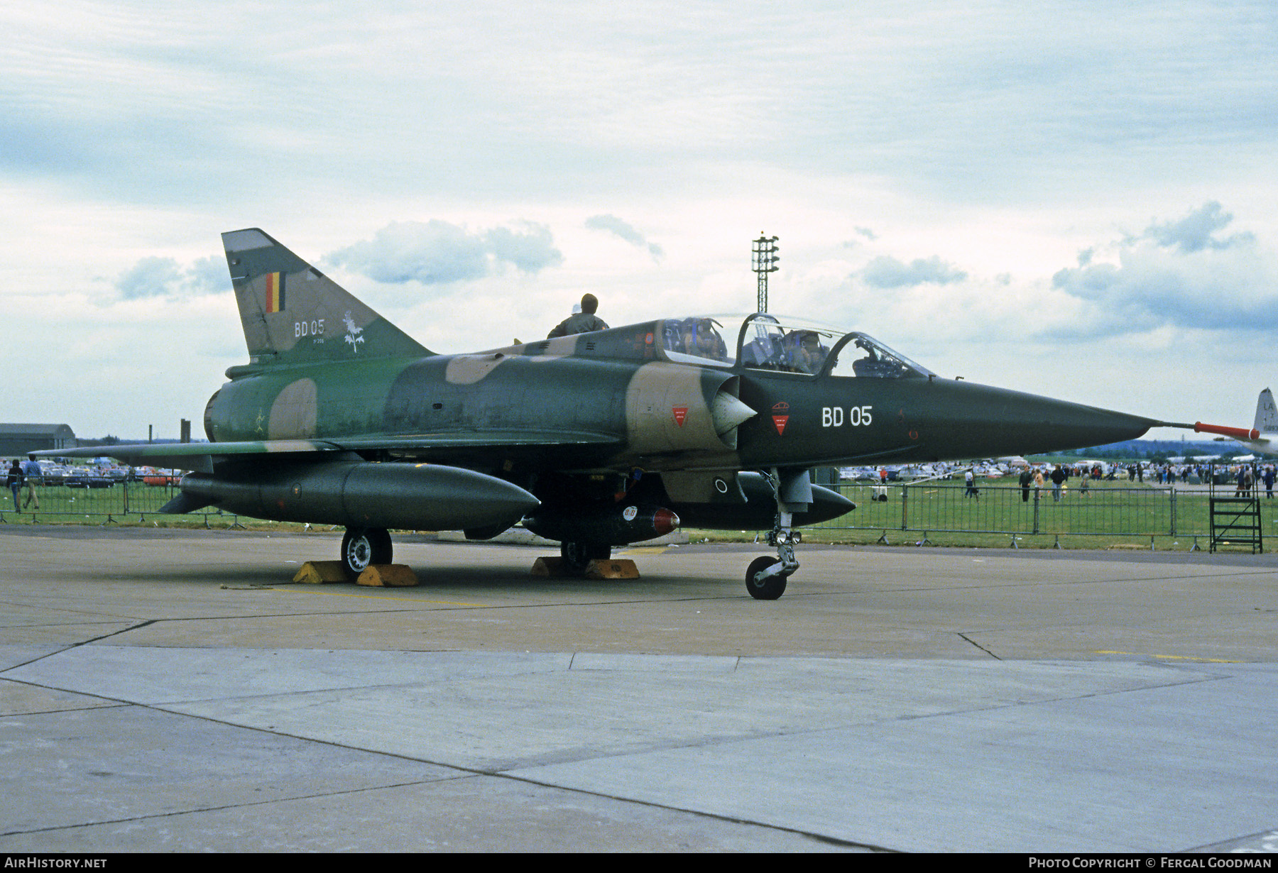Aircraft Photo of BD05 | Dassault Mirage 5BD | Belgium - Air Force | AirHistory.net #514109