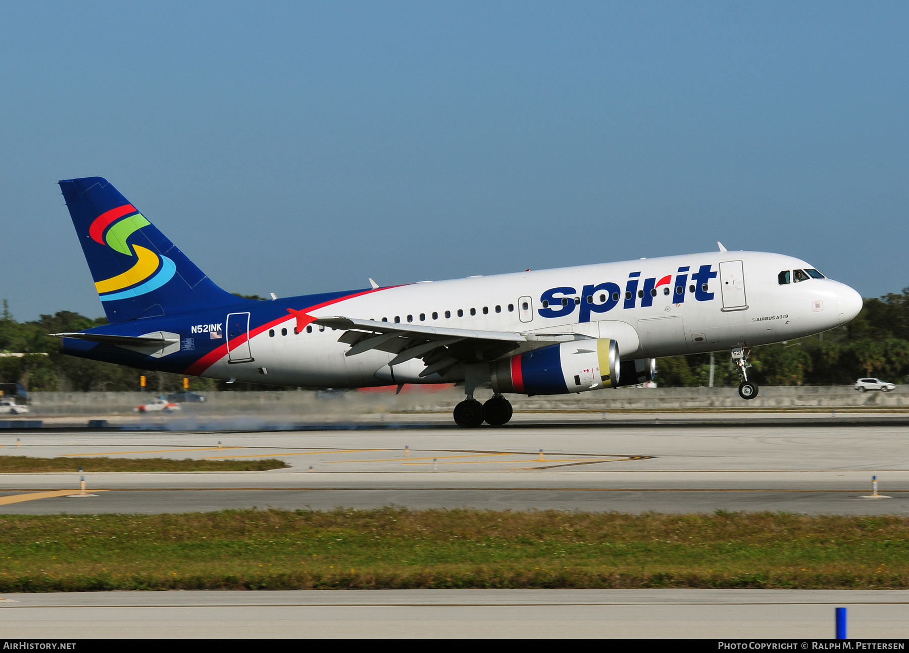 Aircraft Photo of N521NK | Airbus A319-132 | Spirit Airlines | AirHistory.net #514113