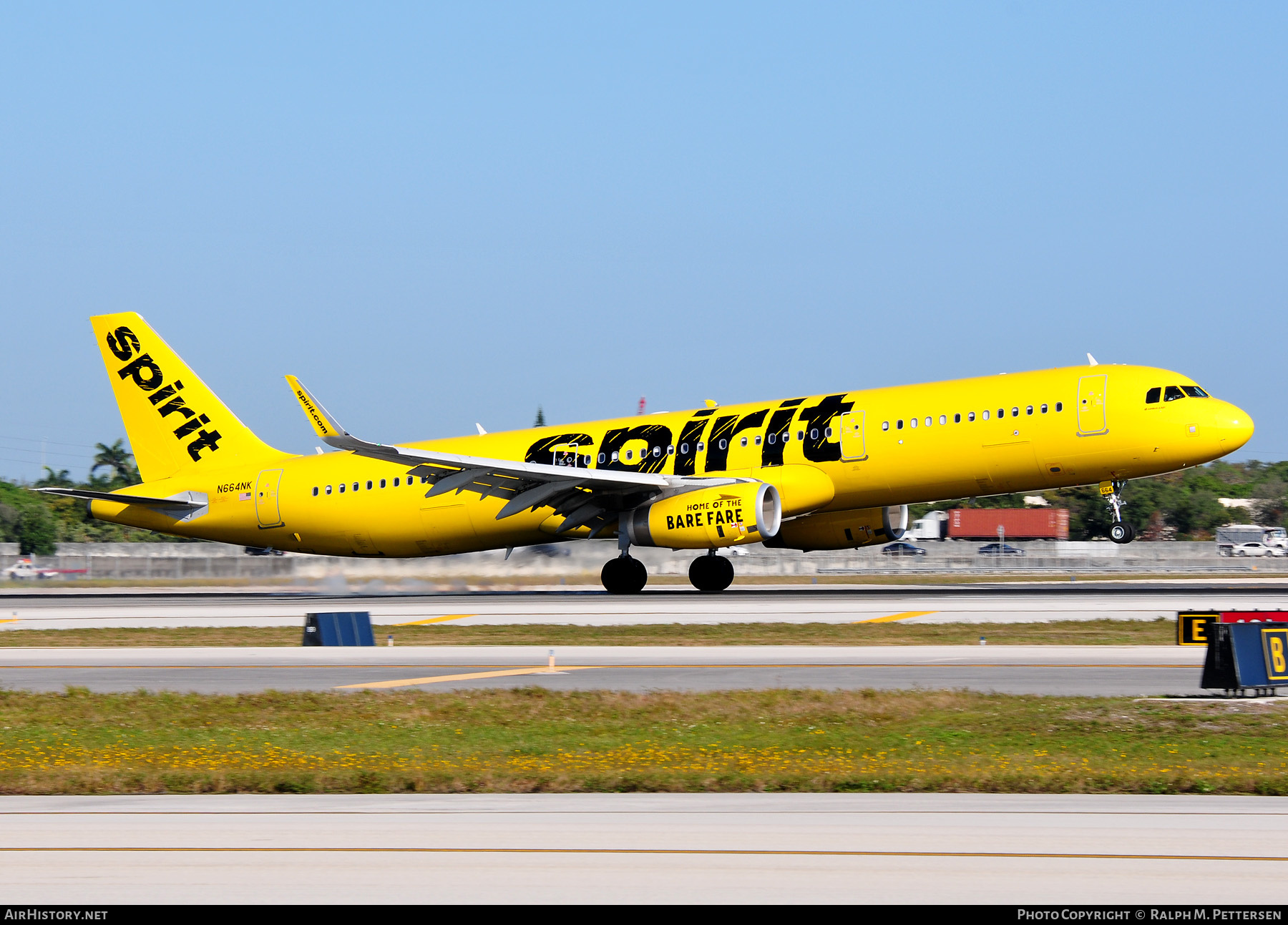 Aircraft Photo of N664NK | Airbus A321-231 | Spirit Airlines | AirHistory.net #514122