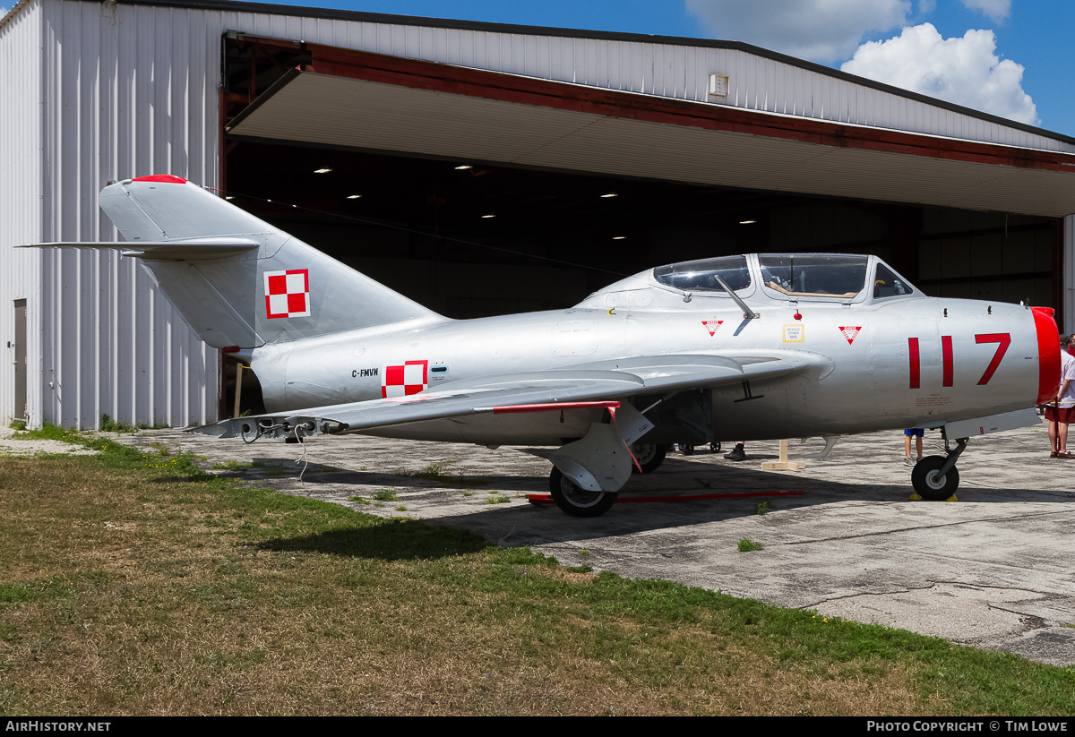 Aircraft Photo of C-FMVN | Mikoyan-Gurevich MiG-15UTI | Poland - Air Force | AirHistory.net #514127