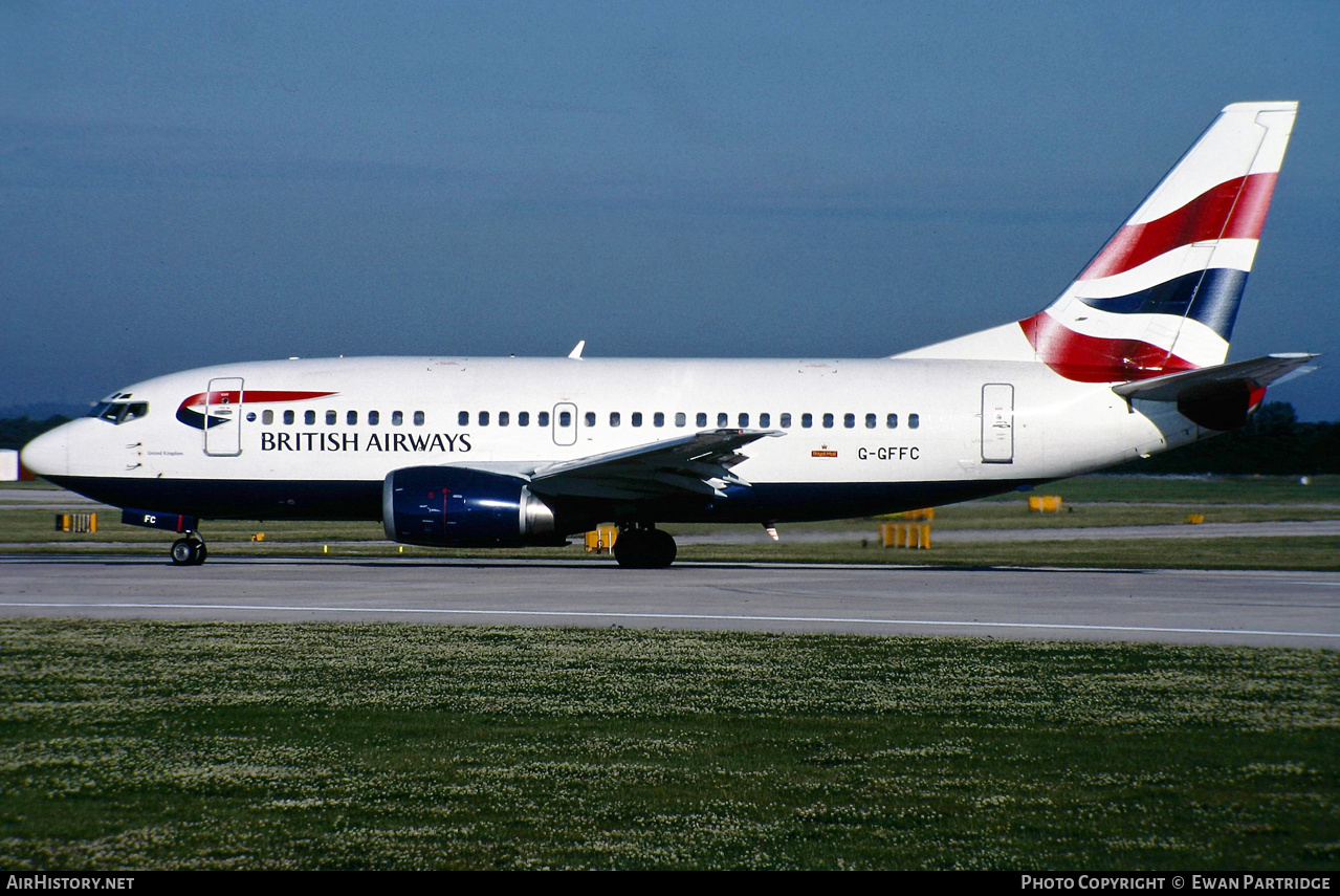 Aircraft Photo of G-GFFC | Boeing 737-505 | British Airways | AirHistory.net #514137