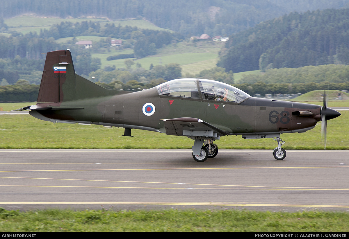 Aircraft Photo of L9-68 | Pilatus PC-9M Hudournik | Slovenia - Air Force | AirHistory.net #514139