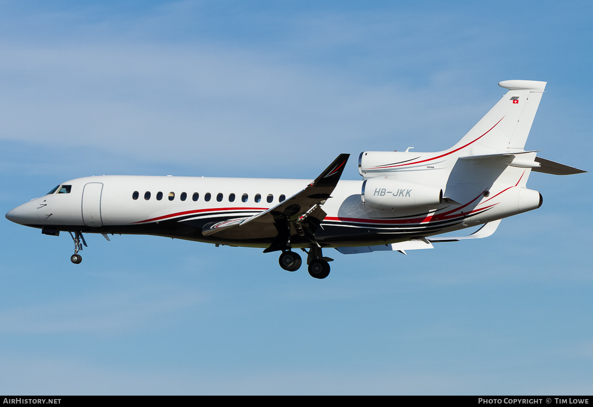 Aircraft Photo of HB-JKK | Dassault Falcon 8X | AirHistory.net #514141