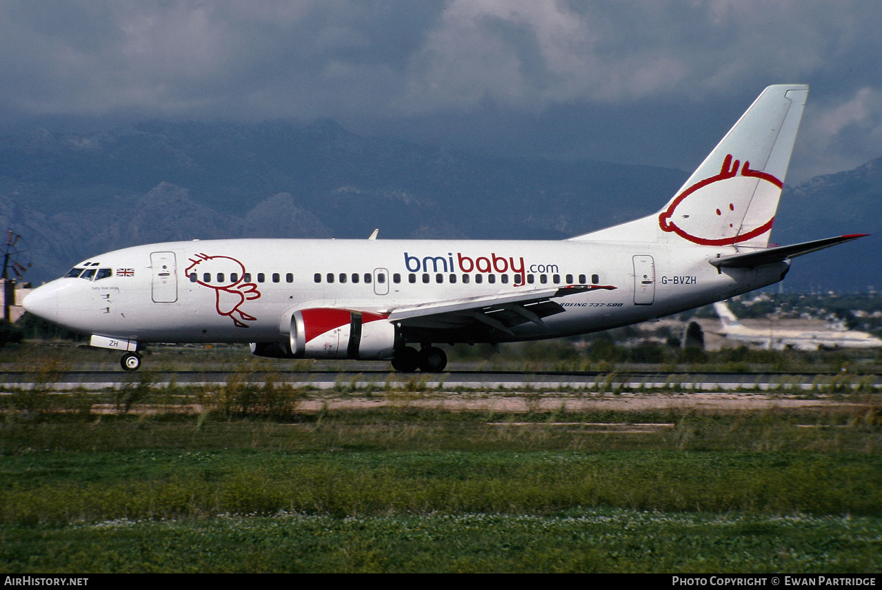 Aircraft Photo of G-BVZH | Boeing 737-5Q8 | Bmibaby | AirHistory.net #514150