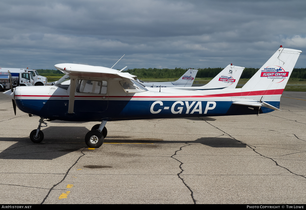 Aircraft Photo of C-GYAP | Cessna 152 | Waterloo Wellington Flight Centre | AirHistory.net #514153