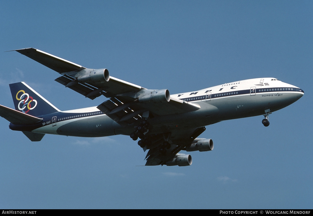 Aircraft Photo of SX-OAC | Boeing 747-212B | Olympic | AirHistory.net #514161