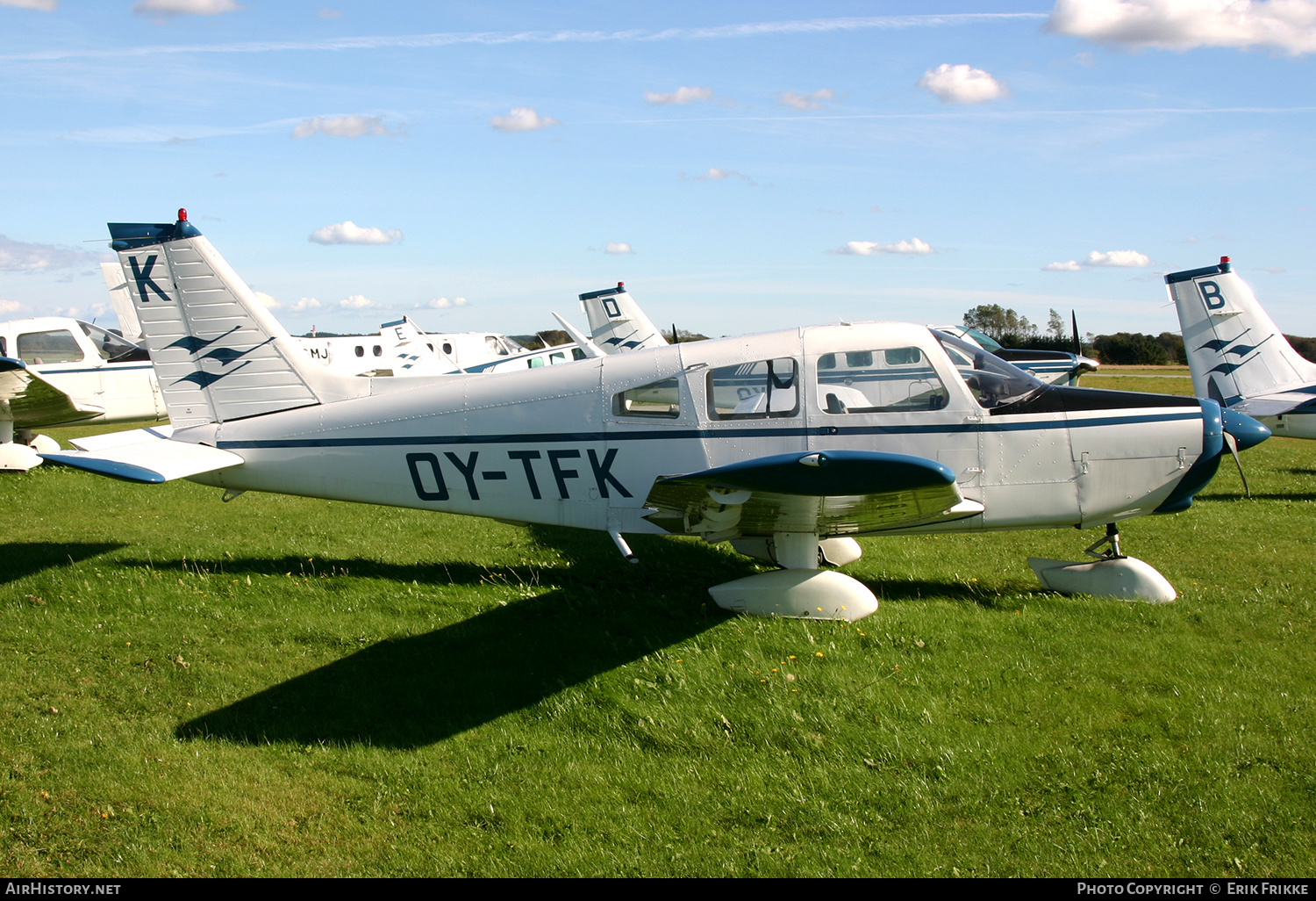 Aircraft Photo of OY-TFK | Piper PA-28-151 Cherokee Warrior | AirHistory.net #514168