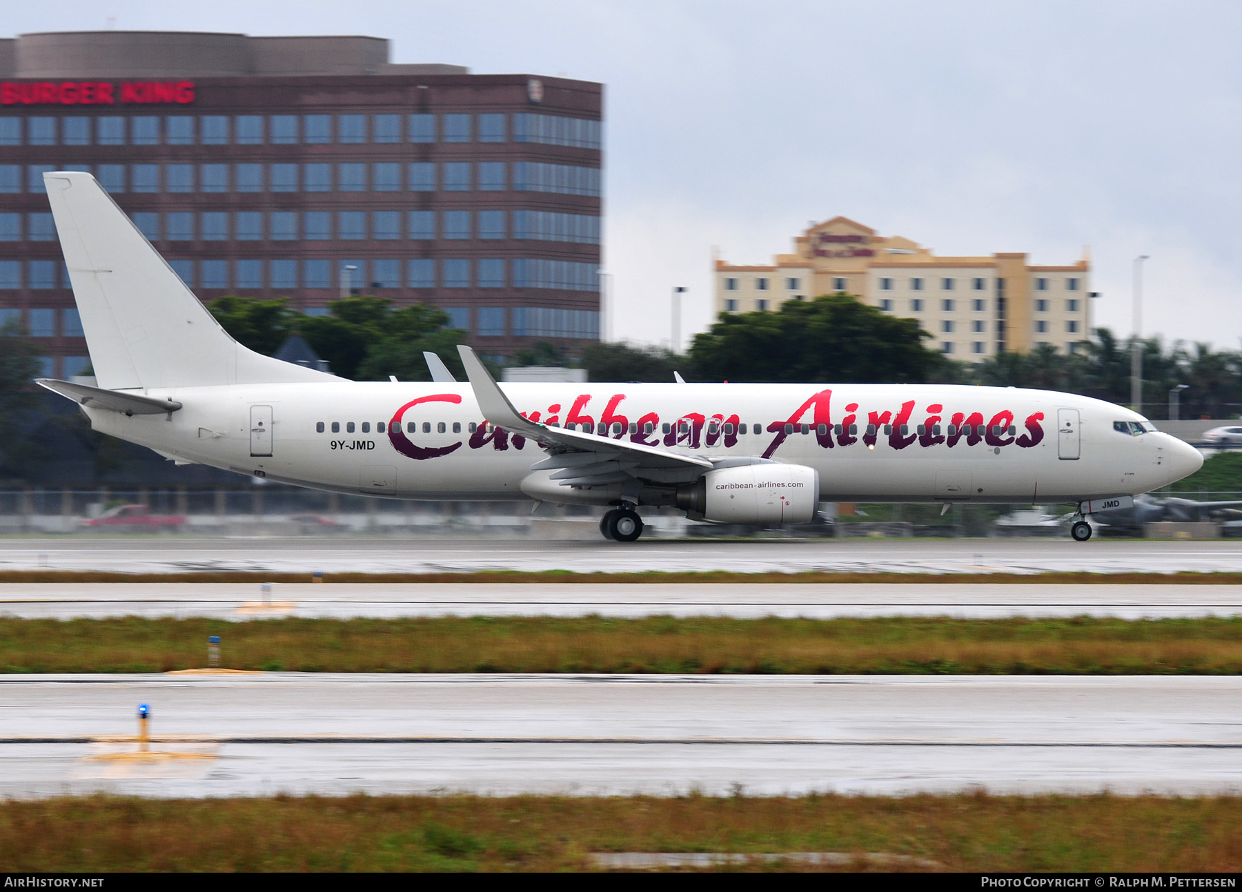 Aircraft Photo of 9Y-JMD | Boeing 737-8Q8 | Caribbean Airlines | AirHistory.net #514172