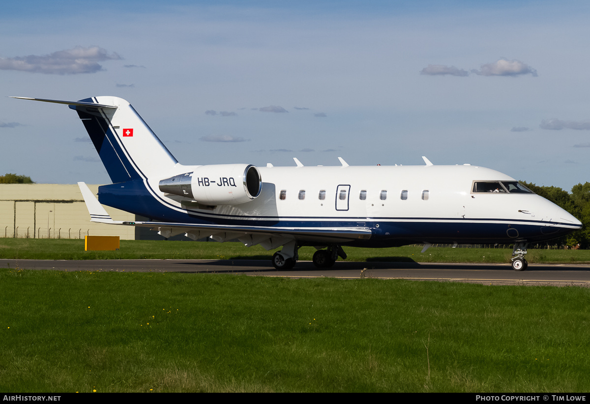 Aircraft Photo of HB-JRQ | Bombardier Challenger 604 (CL-600-2B16) | AirHistory.net #514177