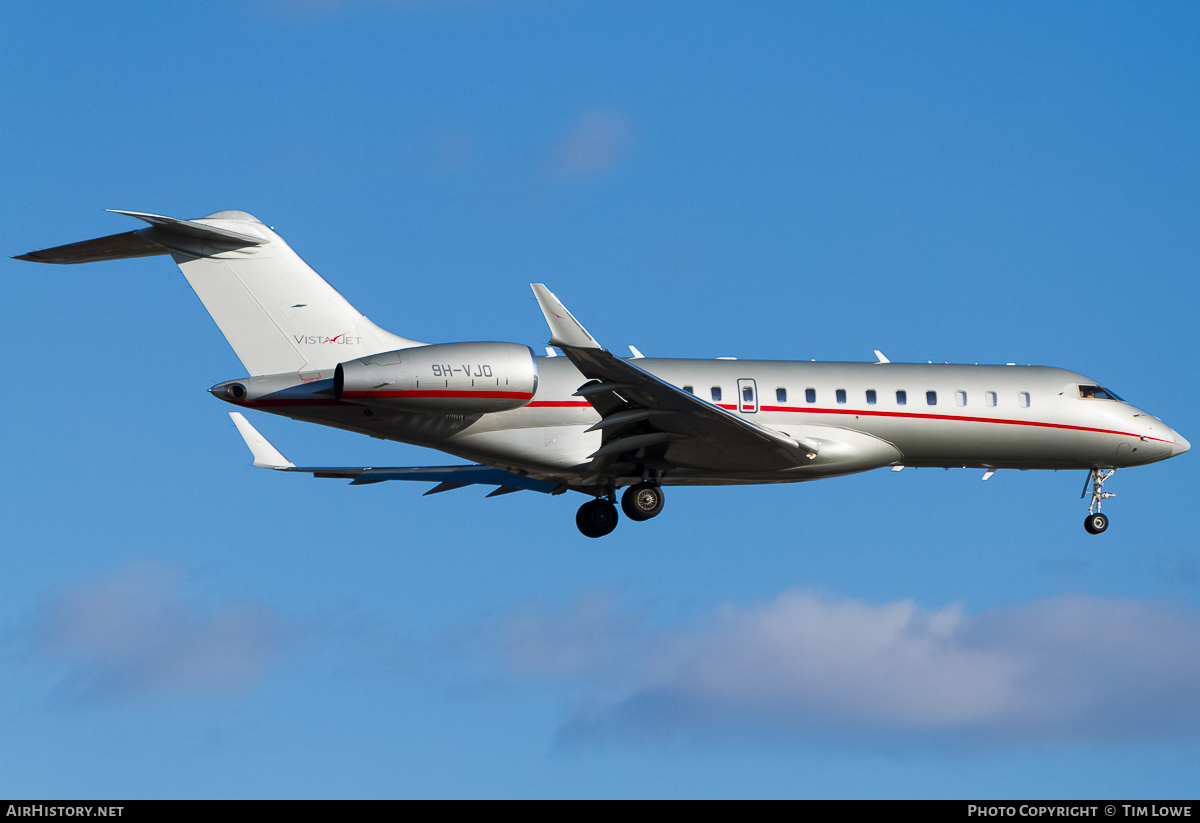 Aircraft Photo of 9H-VJO | Bombardier Global 6000 (BD-700-1A10) | VistaJet | AirHistory.net #514185