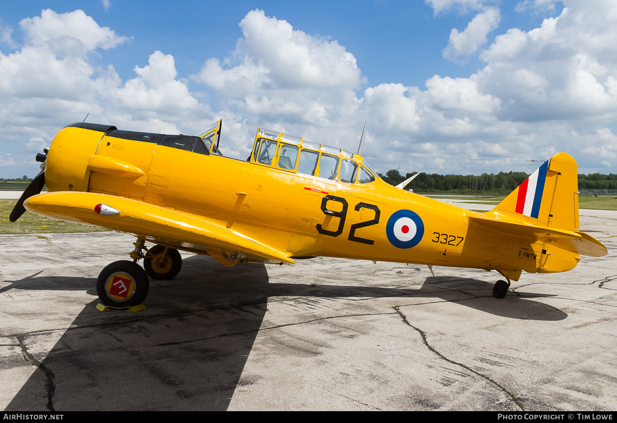 Aircraft Photo of C-FMTW | North American AT-16 Harvard IIB | AirHistory.net #514187
