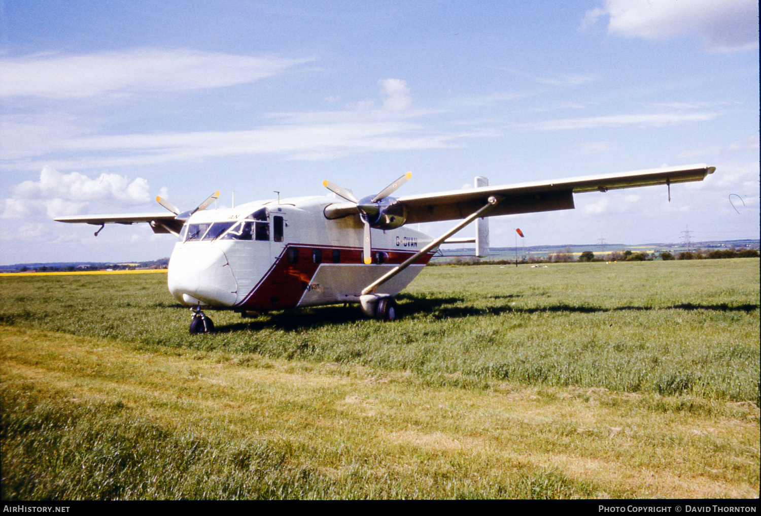 Aircraft Photo of G-OVAN | Short SC.7 Skyvan 3-100 | AirHistory.net #514188