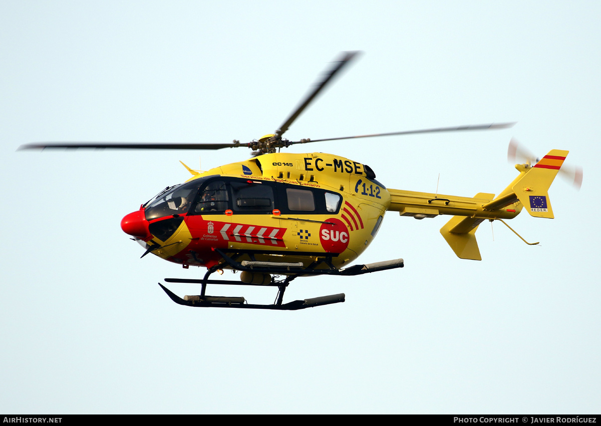 Aircraft Photo of EC-MSE | Eurocopter-Kawasaki BK-117/EC-145 | Servicio de Urgencias Canario - SUC | AirHistory.net #514204