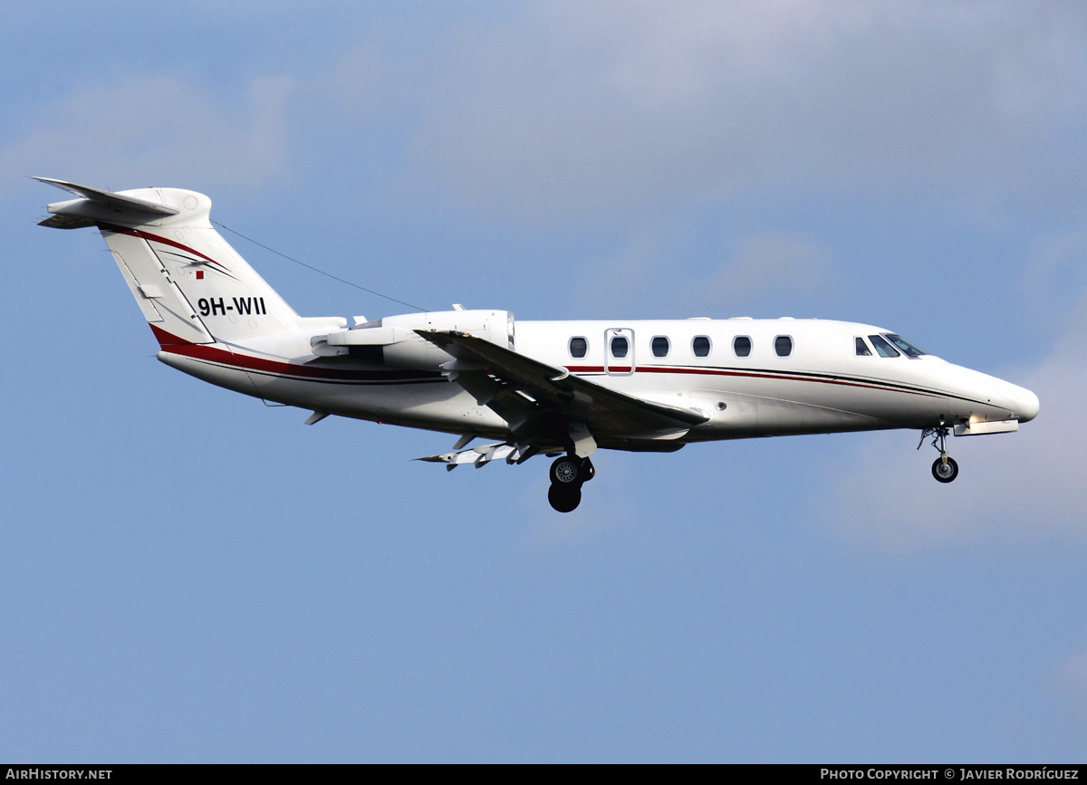 Aircraft Photo of 9H-WII | Cessna 650 Citation VII | AirHistory.net #514220