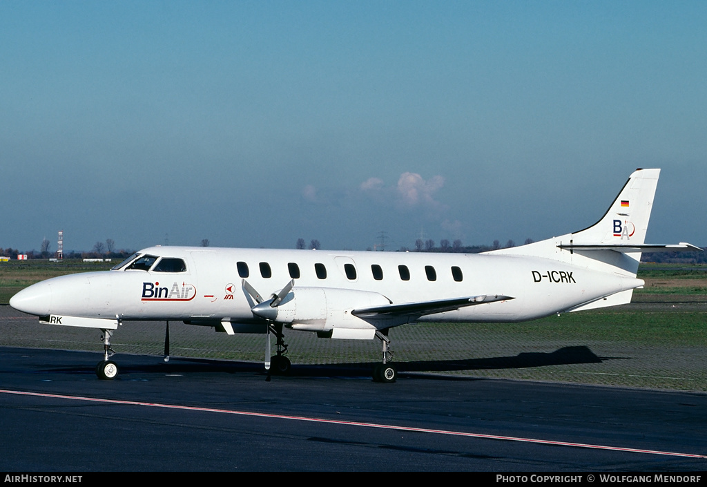 Aircraft Photo of D-ICRK | Swearingen SA-226TC Metro II | BinAir Aero Service | AirHistory.net #514224