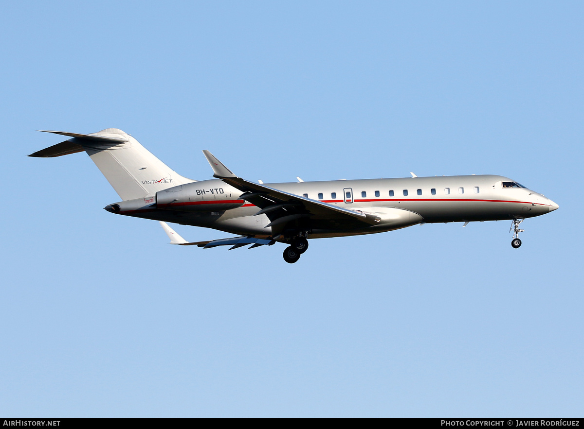 Aircraft Photo of 9H-VTD | Bombardier Global 6000 (BD-700-1A10) | VistaJet | AirHistory.net #514225