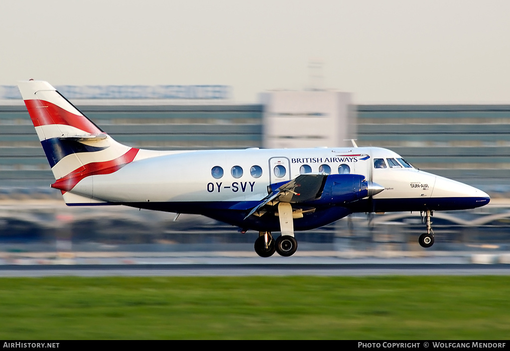 Aircraft Photo of OY-SVY | British Aerospace BAe-3201 Jetstream 32 | British Airways | AirHistory.net #514237