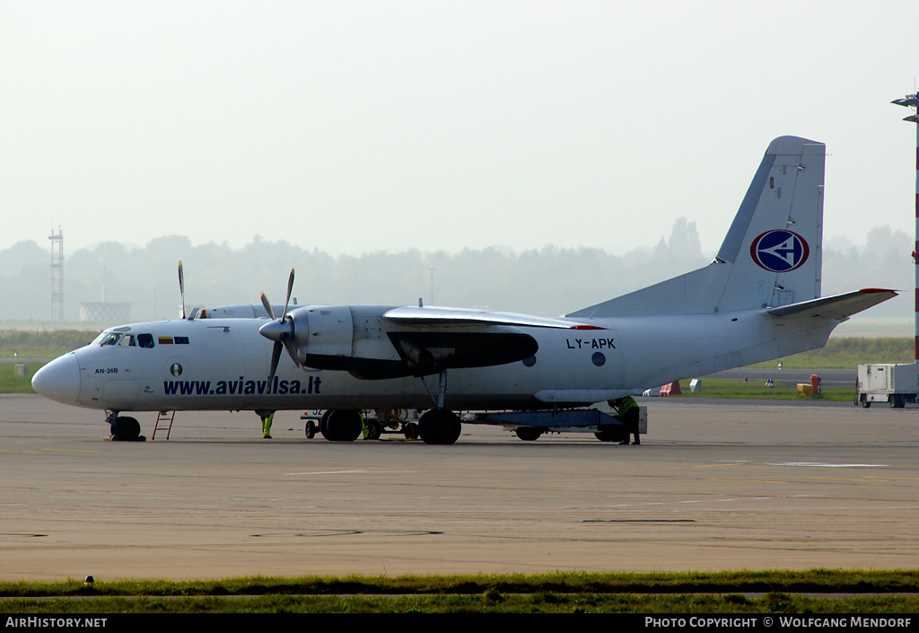 Aircraft Photo of LY-APK | Antonov An-26B | Aviavilsa | AirHistory.net #514242