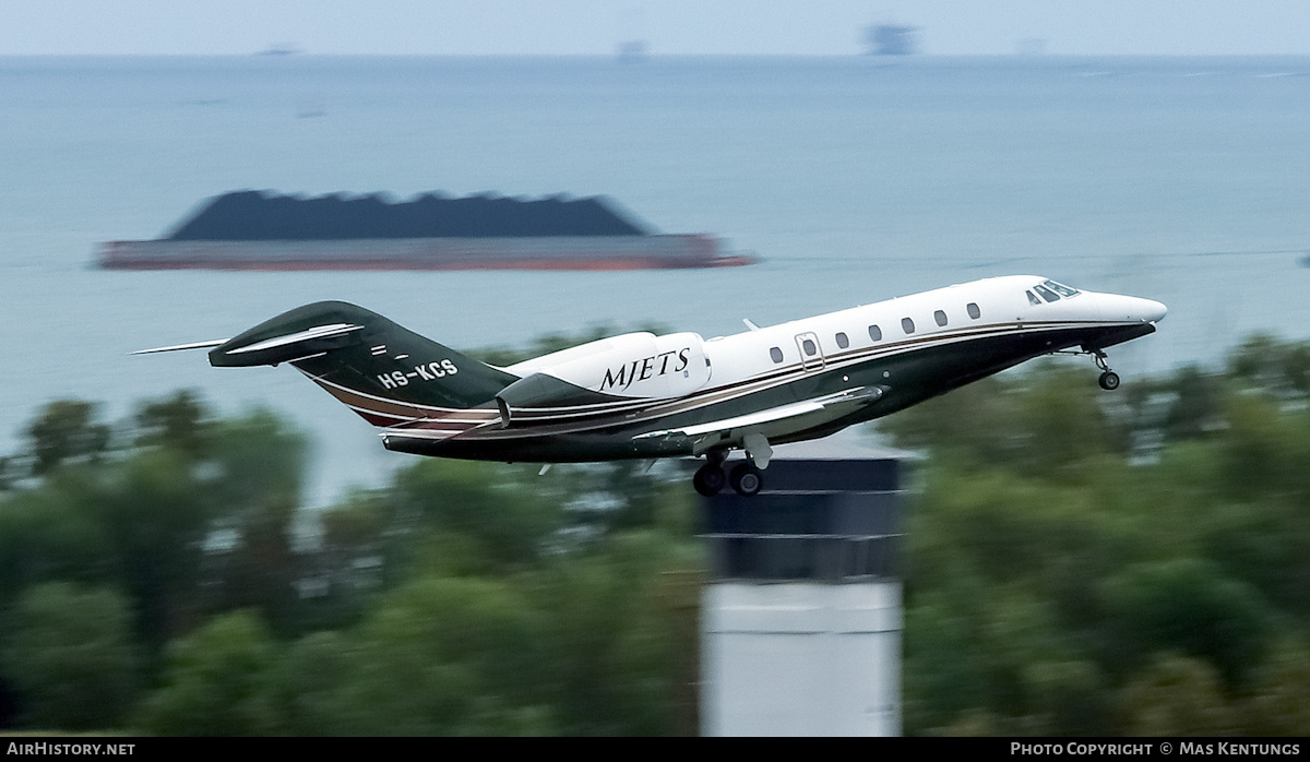 Aircraft Photo of HS-KCS | Cessna 750 Citation X | MJets | AirHistory.net #514258