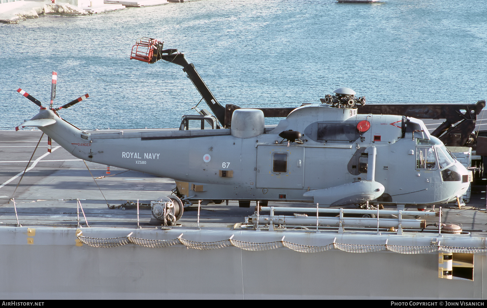 Aircraft Photo of XZ580 | Westland WS-61 Sea King HAS6 | UK - Navy | AirHistory.net #514264