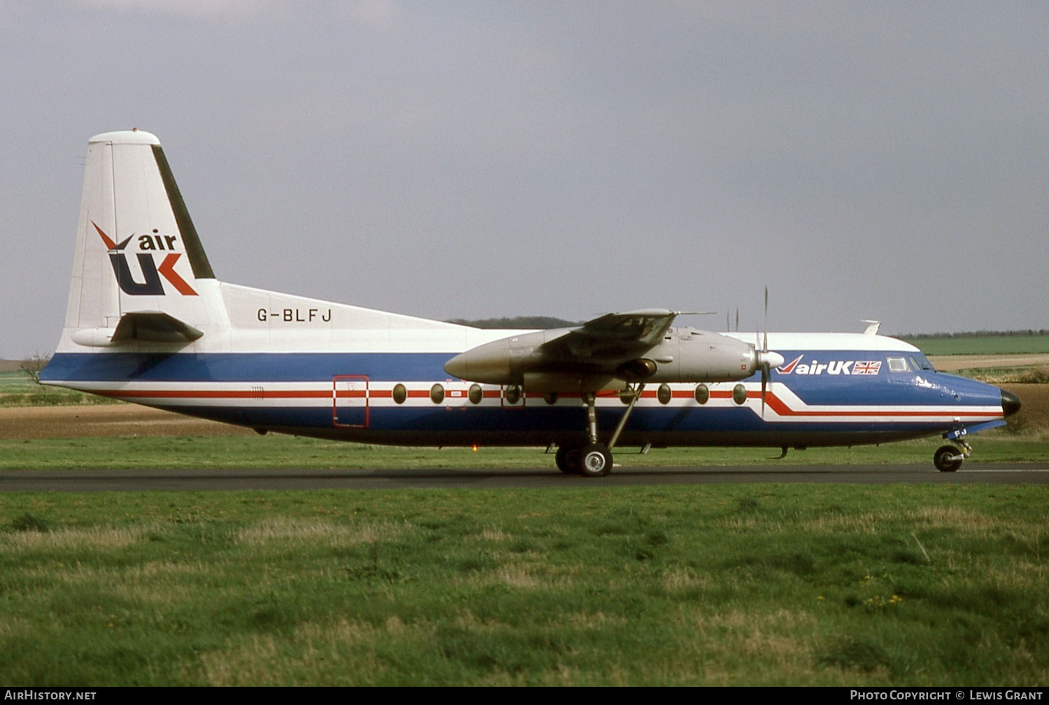 Aircraft Photo of G-BLFJ | Fokker F27-100 Friendship | Air UK | AirHistory.net #514288