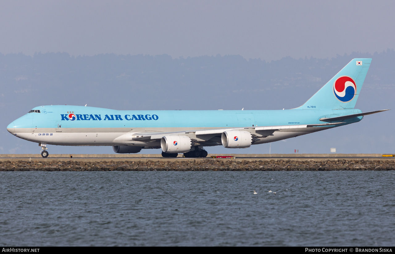 Aircraft Photo of HL7610 | Boeing 747-8HTF/SCD | Korean Air Cargo | AirHistory.net #514289