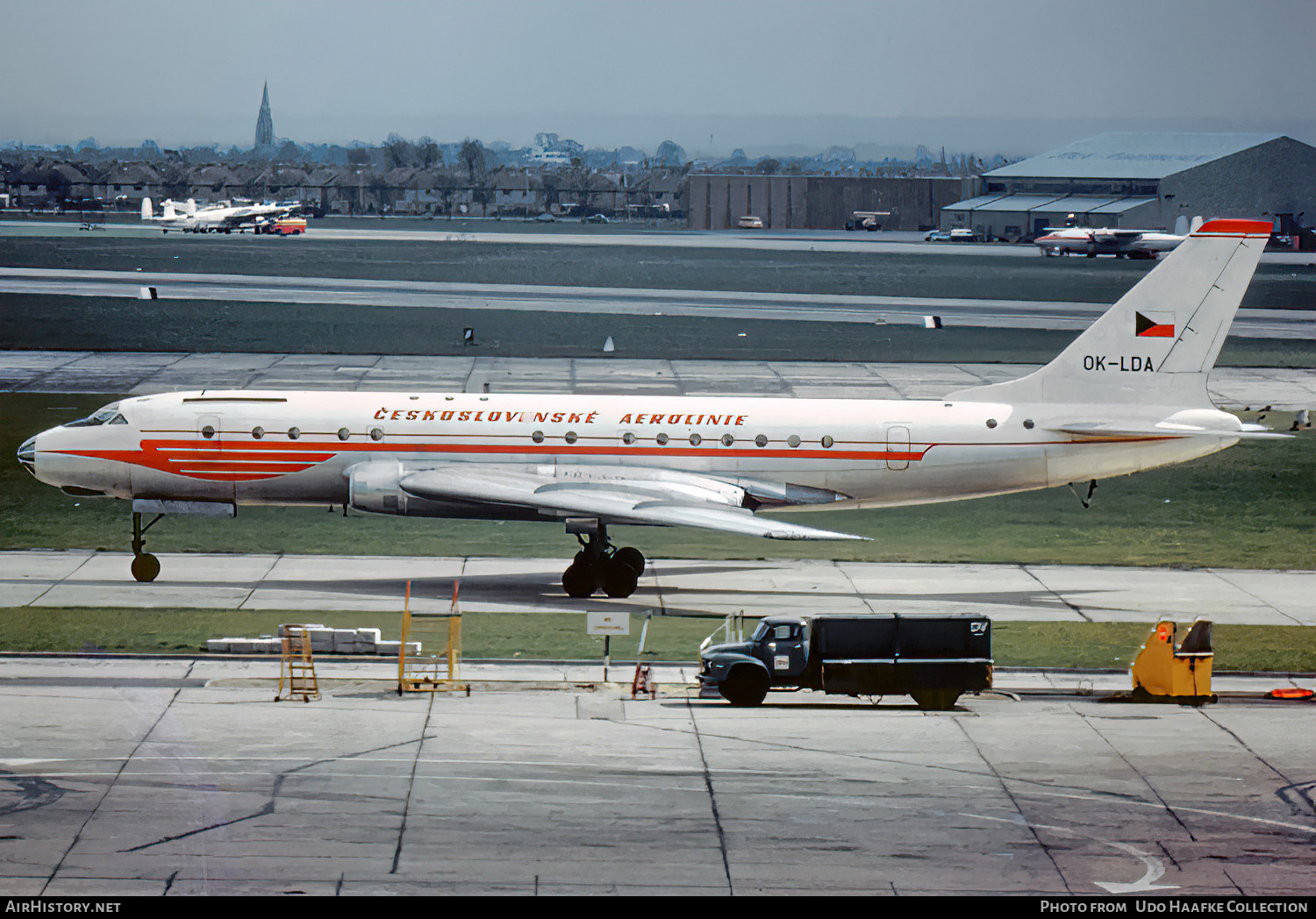 Aircraft Photo of OK-LDA | Tupolev Tu-104A | ČSA - Czech Airlines | AirHistory.net #514294