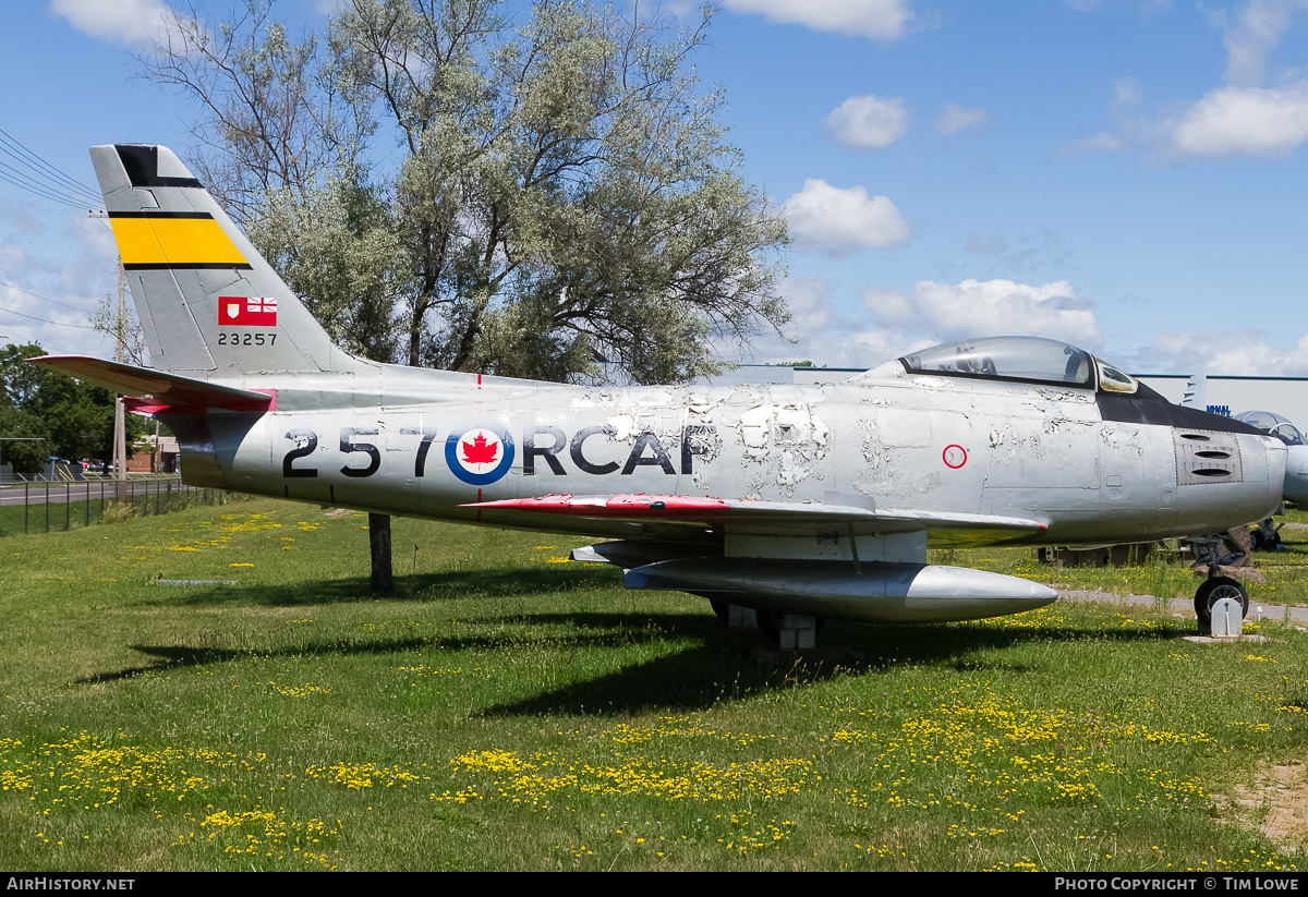 Aircraft Photo of 23257 | Canadair CL-13A Sabre 5 | Canada - Air Force | AirHistory.net #514307