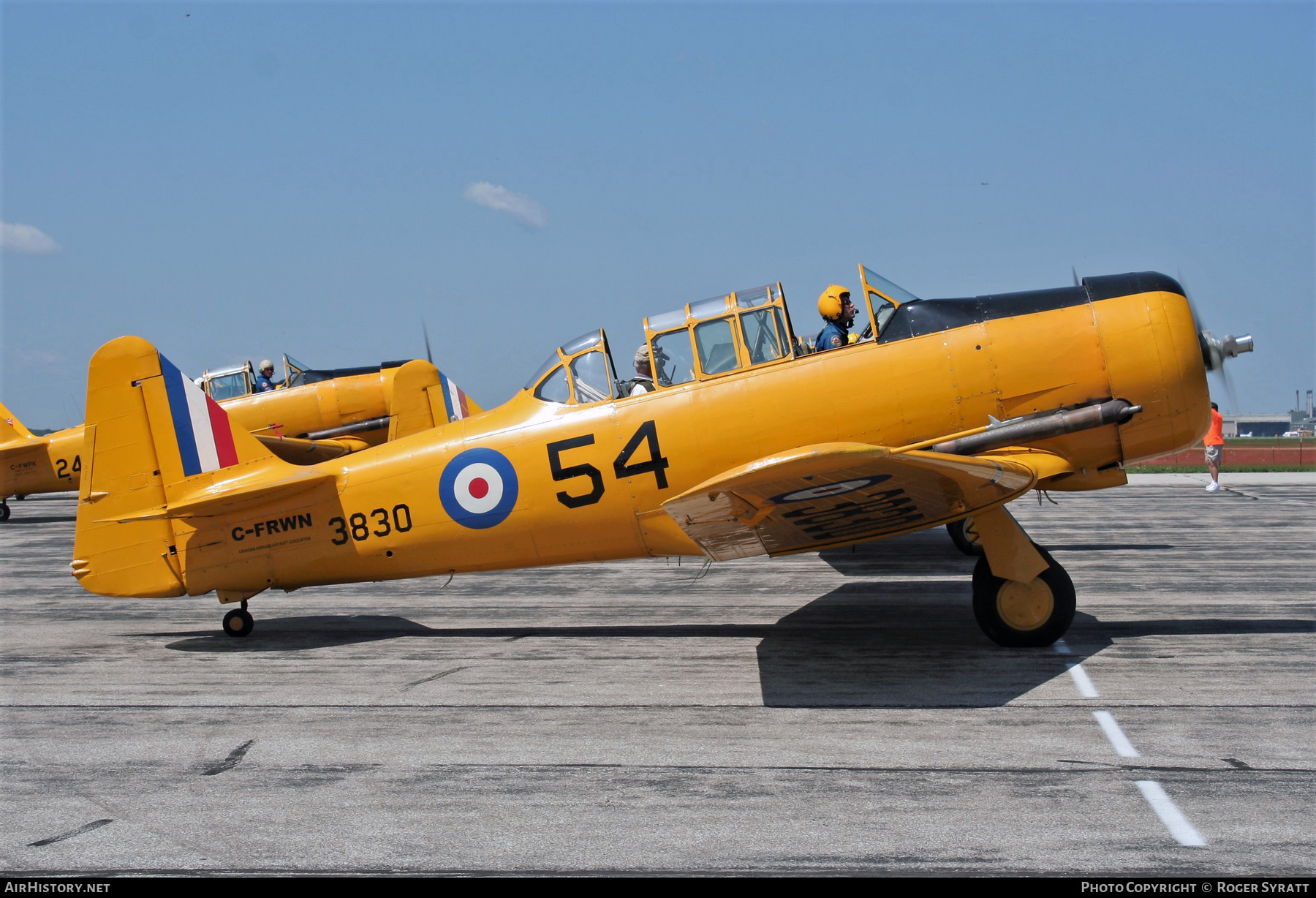 Aircraft Photo of C-FRWN / 3830 | North American AT-16 Harvard II | Canadian Harvard Aircraft Association | Canada - Air Force | AirHistory.net #514315
