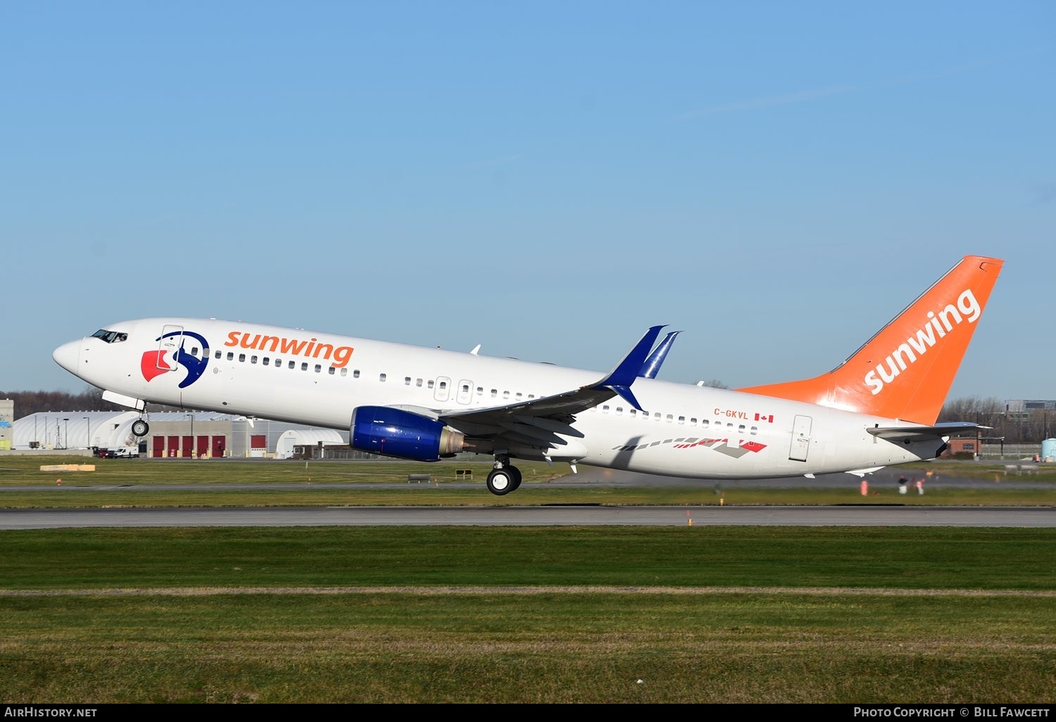 Aircraft Photo of C-GKVL | Boeing 737-8FN | Sunwing Airlines | AirHistory.net #514316