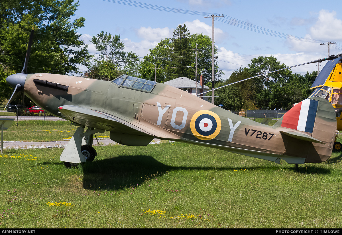 Aircraft Photo of V7287 | Hawker Hurricane (model) | Canada - Air Force | AirHistory.net #514323