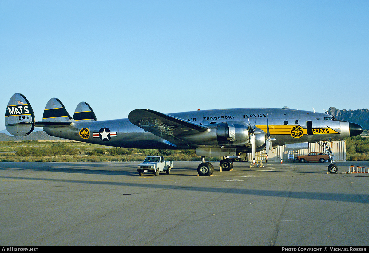 Aircraft Photo of N494TW / 8609 | Lockheed C-121A Constellation | USA - Air Force | AirHistory.net #514332