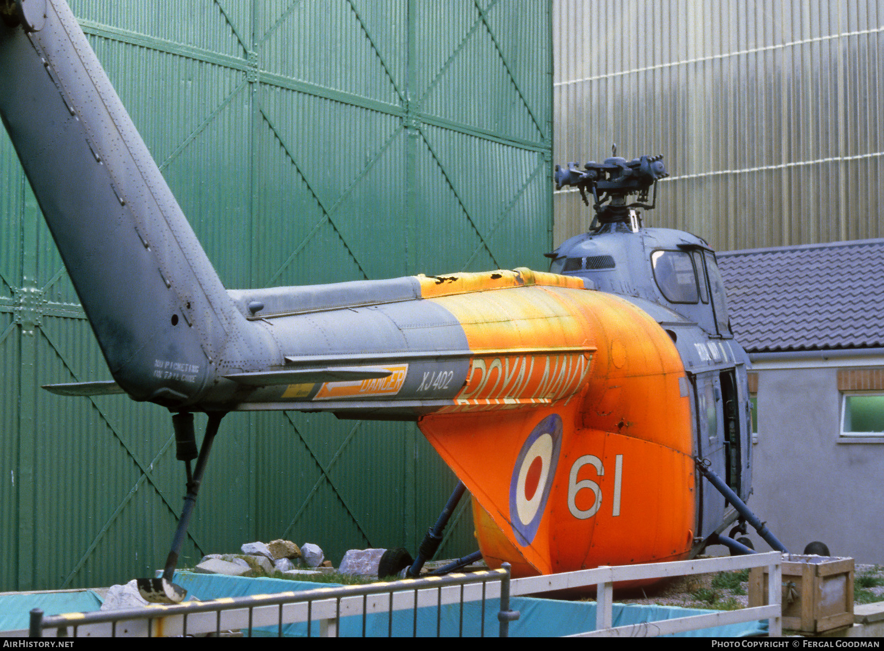 Aircraft Photo of XJ402 | Westland WS-55-2 Whirlwind HAS7 | UK - Navy | AirHistory.net #514335