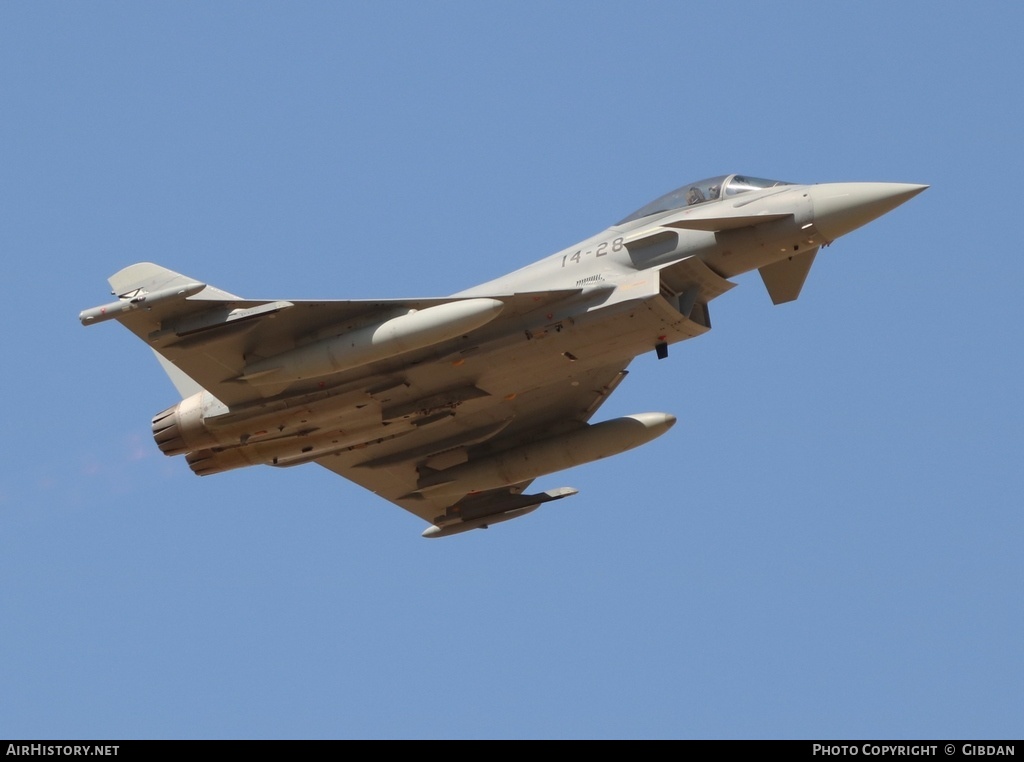 Aircraft Photo of C.16-70 / 10265 | Eurofighter EF-2000 Typhoon S | Spain - Air Force | AirHistory.net #514338