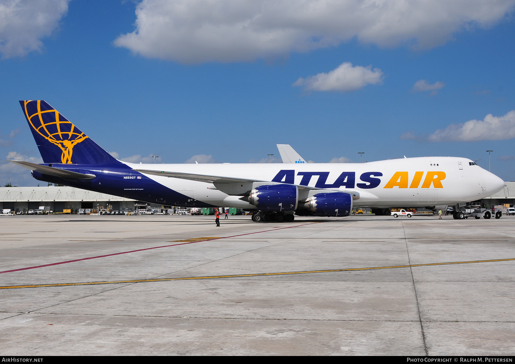 Aircraft Photo of N855GT | Boeing 747-87UF/SCD | Atlas Air | AirHistory.net #514350