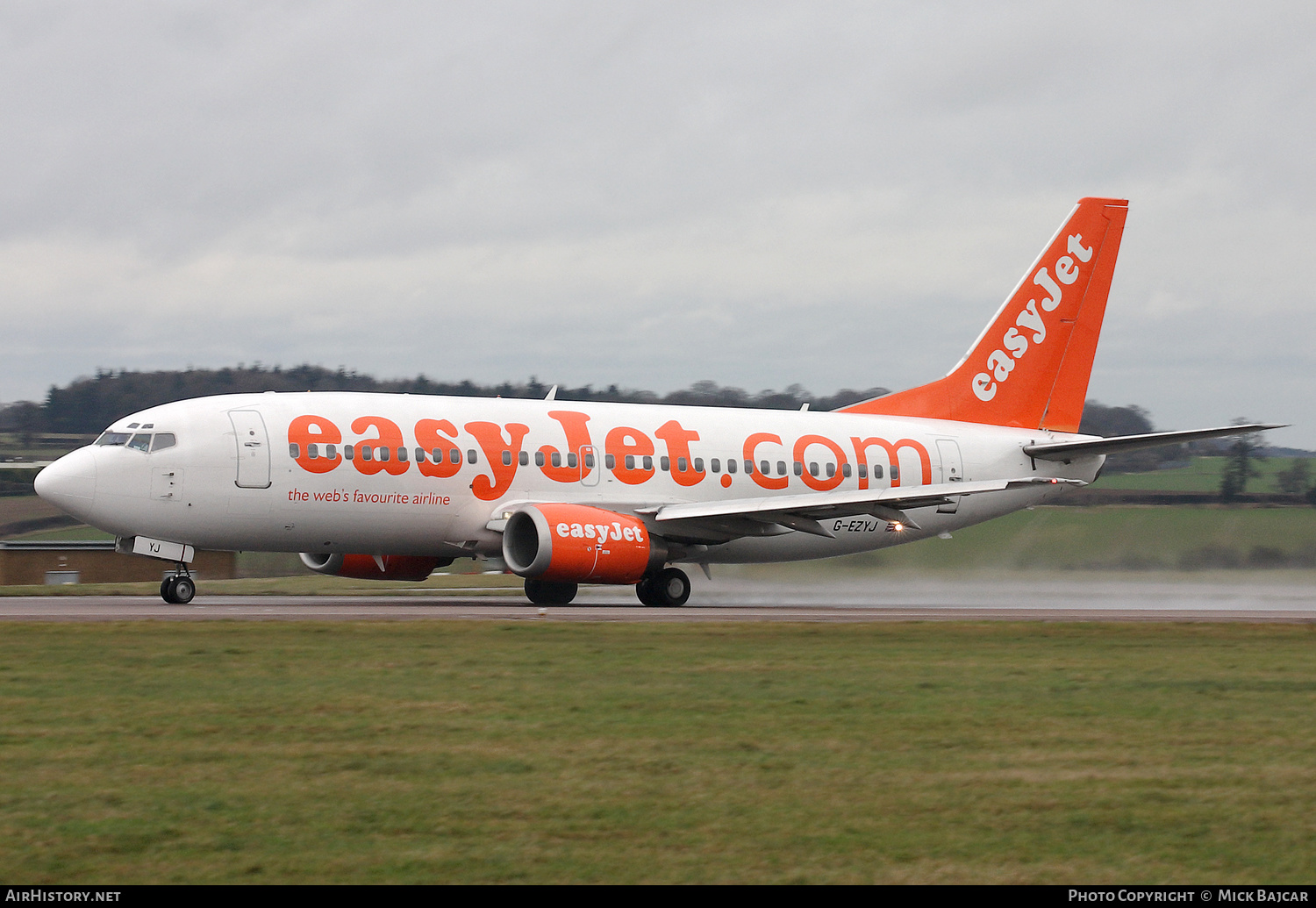 Aircraft Photo of G-EZYJ | Boeing 737-33V | EasyJet | AirHistory.net #514352