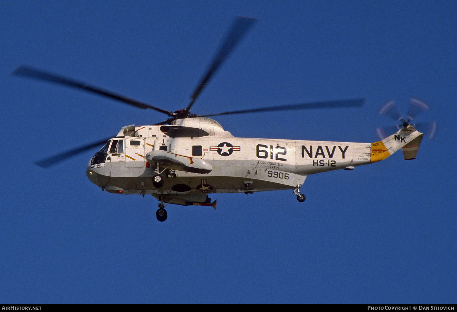 Aircraft Photo of 149906 / 9906 | Sikorsky SH-3H Sea King (S-61B) | USA - Navy | AirHistory.net #514372