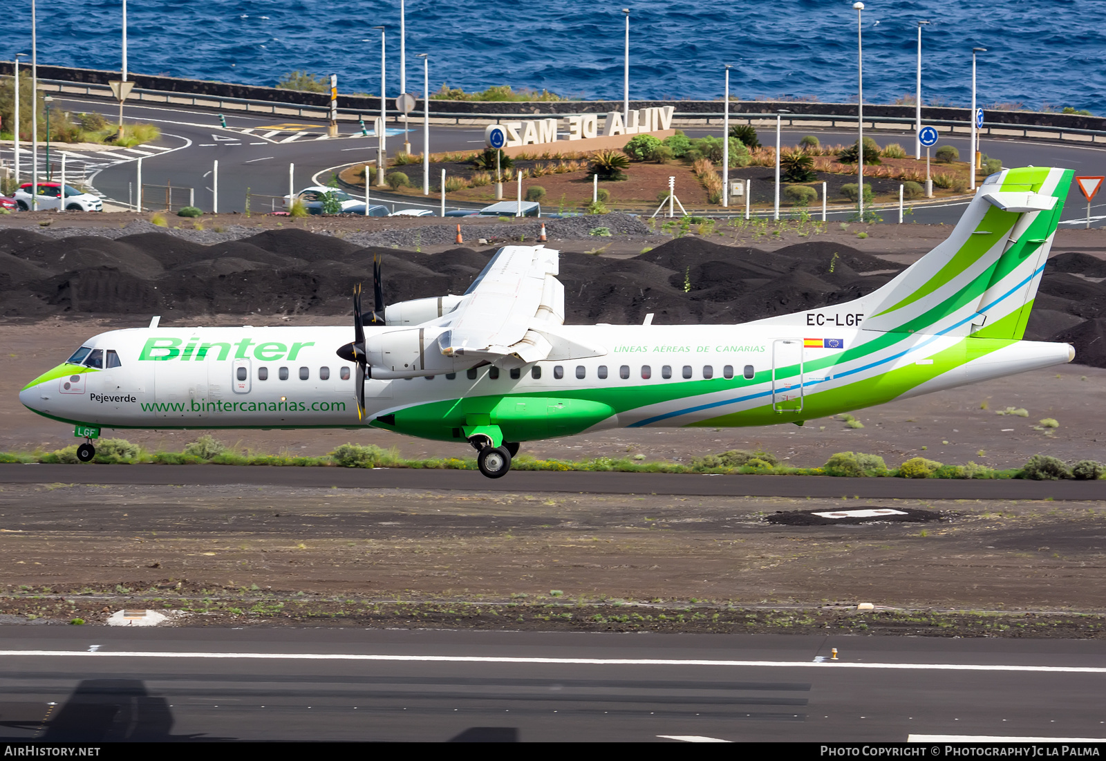 Aircraft Photo of EC-LGF | ATR ATR-72-500 (ATR-72-212A) | Binter Canarias | AirHistory.net #514382