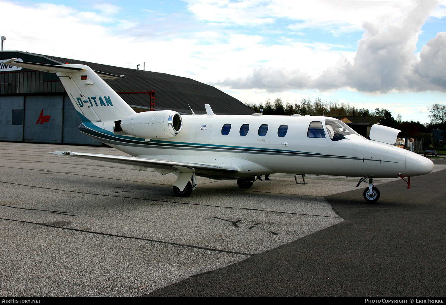 Aircraft Photo of D-ITAN | Cessna 525 CitationJet CJ1 | AirHistory.net #514407