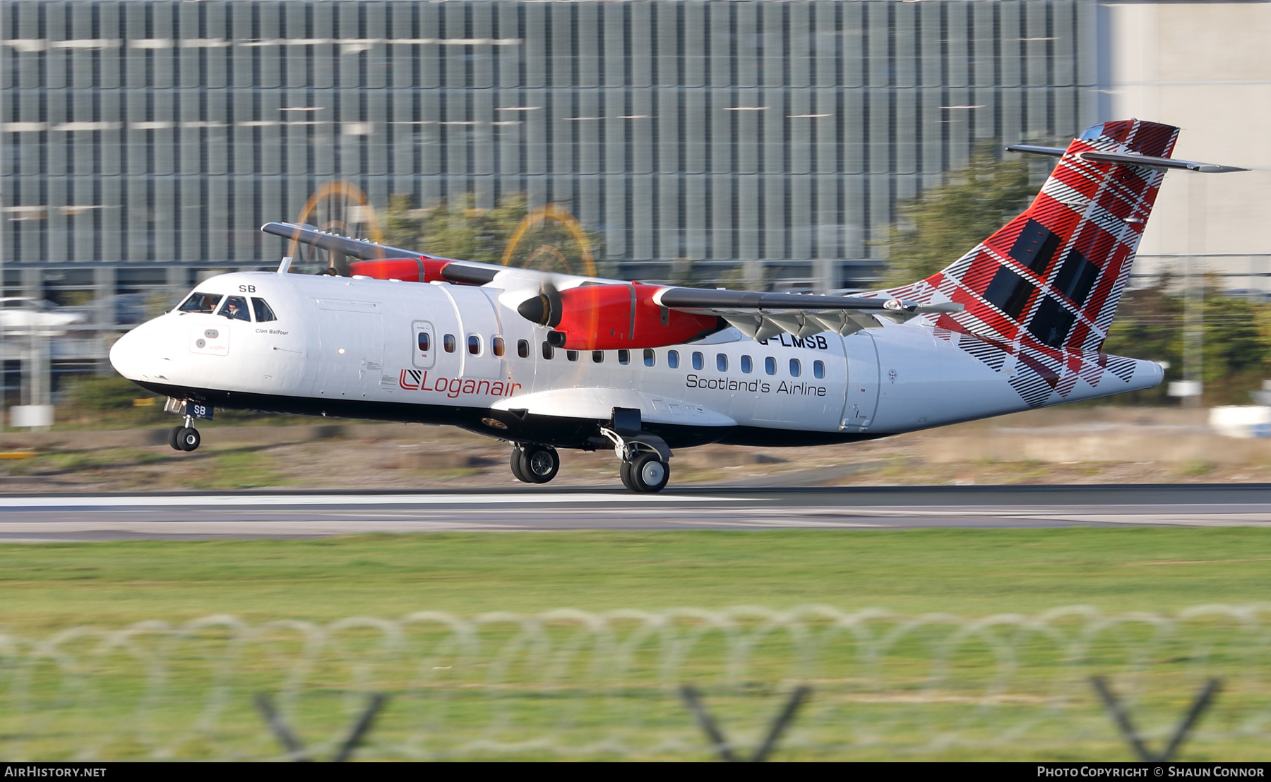 Aircraft Photo of G-LMSB | ATR ATR-42-600 | Loganair | AirHistory.net #514410