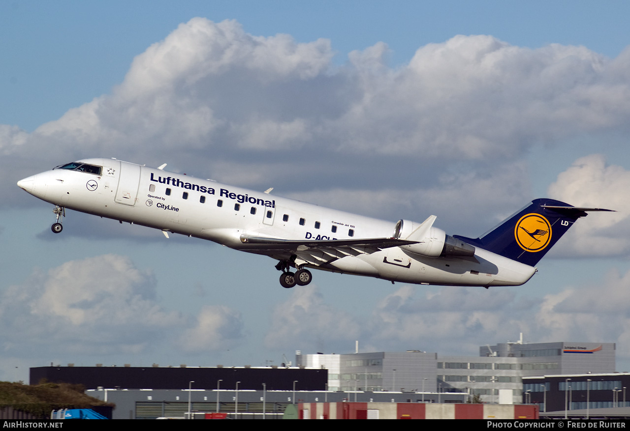 Aircraft Photo of D-ACLD | Canadair CRJ-100LR (CL-600-2B19) | Lufthansa Regional | AirHistory.net #514412