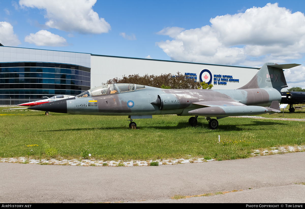 Aircraft Photo of 104646 | Lockheed CF-104D Starfighter Mk1 | Canada - Air Force | AirHistory.net #514419