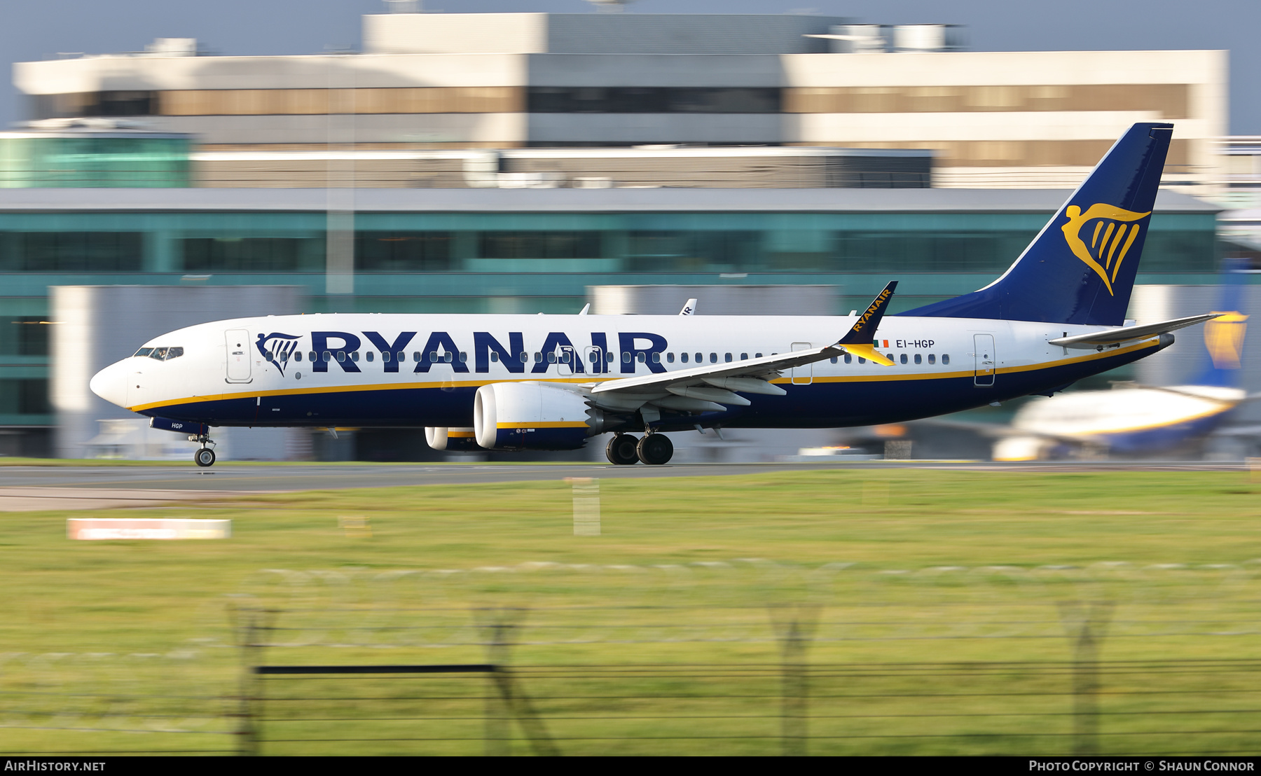 Aircraft Photo of EI-HGP | Boeing 737-8200 Max 200 | Ryanair | AirHistory.net #514427