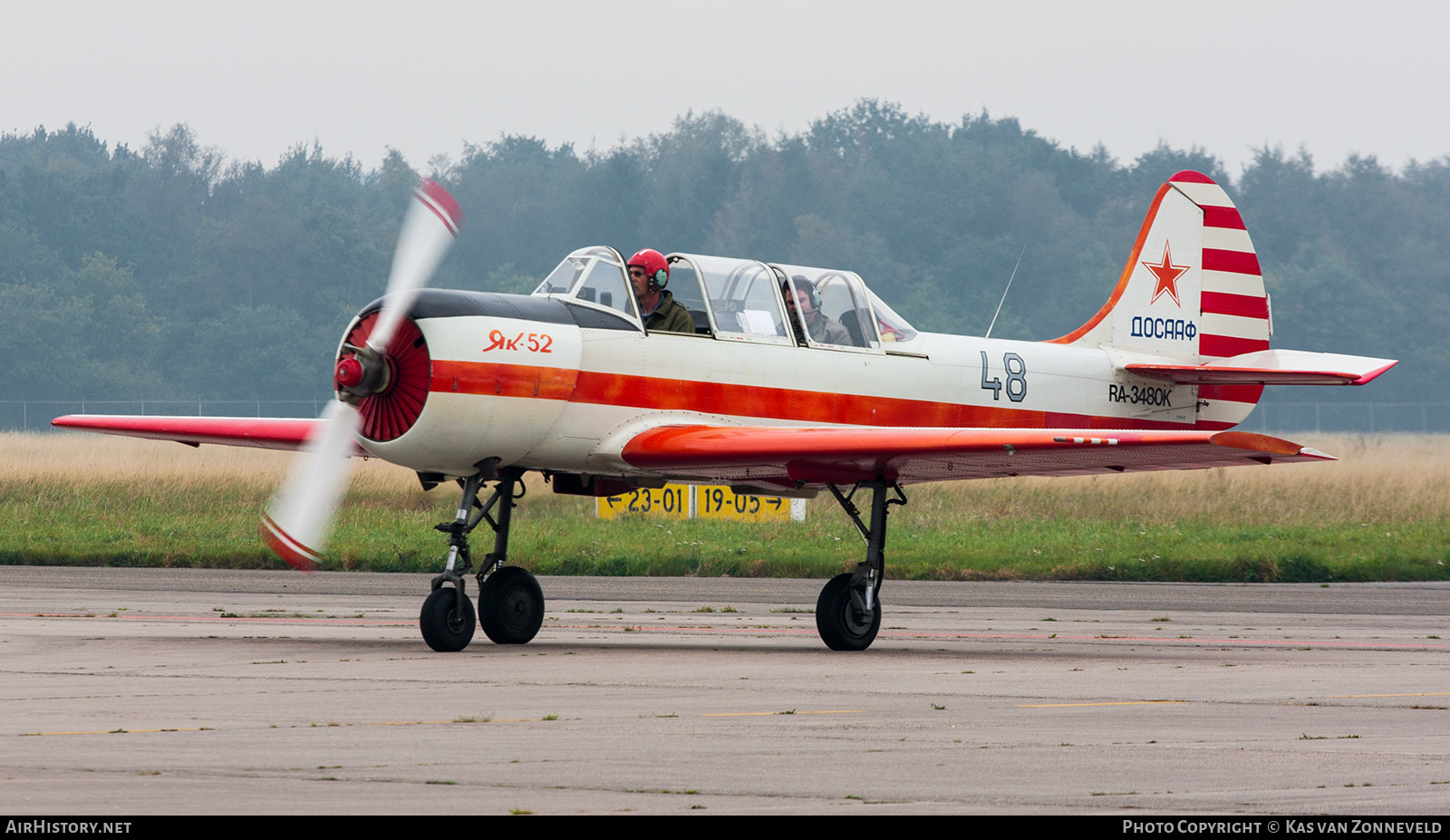 Aircraft Photo of RA-3480K | Yakovlev Yak-52 | Soviet Union - DOSAAF | AirHistory.net #514440