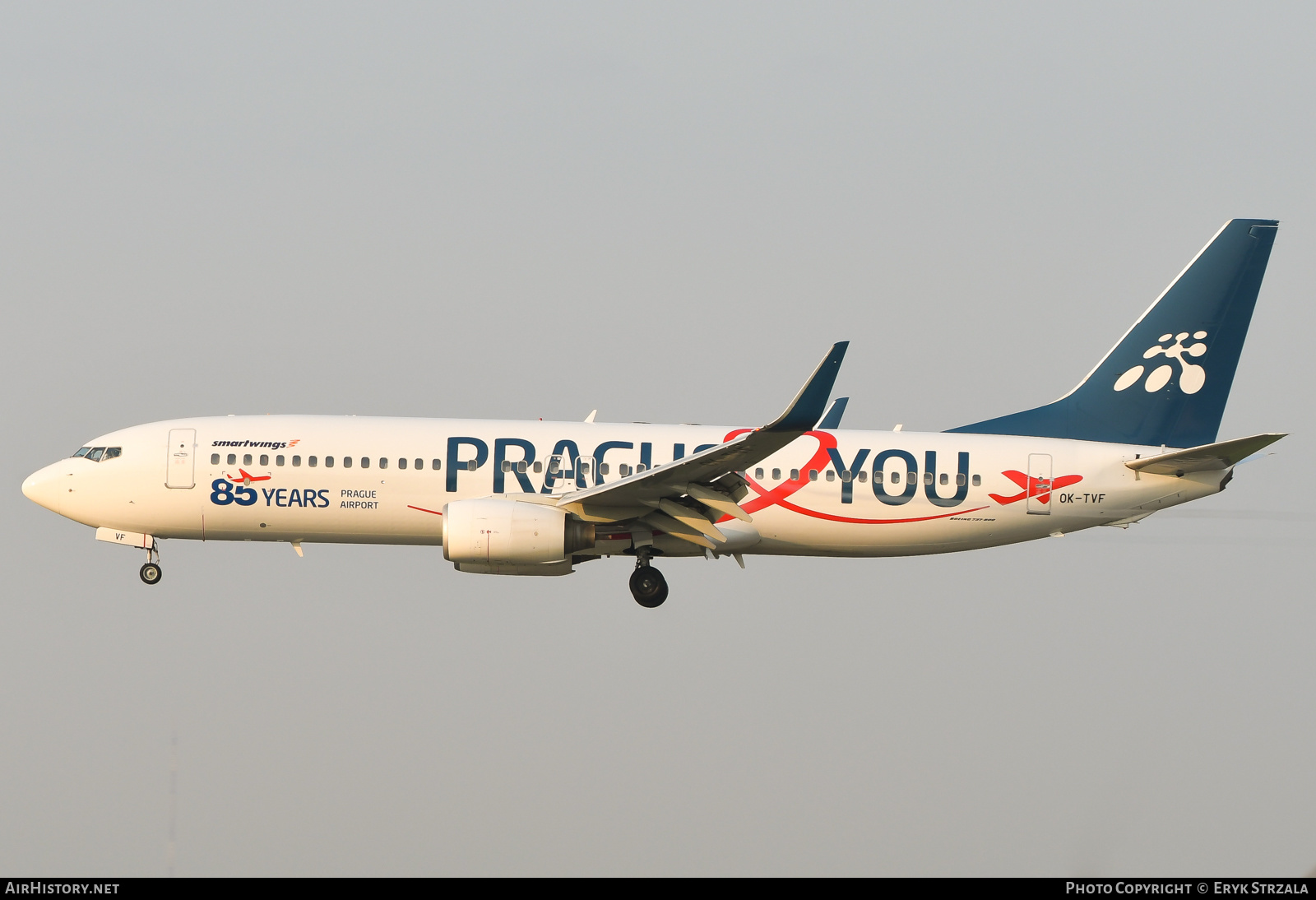 Aircraft Photo of OK-TVF | Boeing 737-8FH | Smartwings | AirHistory.net #514447